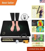 Full Body Grounding Mat 24x35in - Sleep Better &amp; Ease Inflammation, Kit ... - $104.99