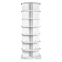 VEVOR 7 Tiers Rotating Shoe Rack Tower, 360?°Spinning Shoe Display With Base, Re - $3,636.11 MXN