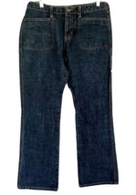 Abercrombie &amp; Fitch Vintage Blue Denim Bootcut Jeans 4 Pockets Dark Wash... - $19.79