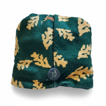 The Body Shop Head Wrap Green Ginger Hair Towel Turban Salon Spa - $6.99