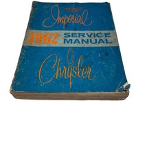 VTG Factory Shop  Service Manual for all 1962 Chrysler &amp; Imperial Origin... - £81.18 GBP