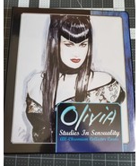 Olivia 1992 Pin Up Trading Card Set Prism all Chromium cards binder Holo... - £51.08 GBP