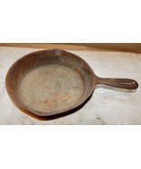 Vintage Cast Iron Double Spout Frying Pan 8”x 2” Deep Skillet Taiwan Bot... - €25,48 EUR