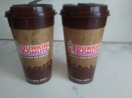 Dunkin Donuts tumblers travel cups - $14.24