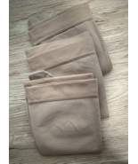 3 Pairs Compression Knee High Socks Unisex 20-30mmHg Open Toe  Beige  Sz... - $31.05 CAD