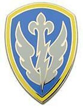 Army 504TH Battlefield Surveillance Combat Service Identification Id Badge - £22.27 GBP