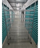 Storage Chrome  Rolling Shelves with wheels assembled ready for use - €141,76 EUR