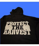 John Deere Mens 2XL Black Hoodie Protect the Harvest Sweatshirt Long Sle... - $347.93 MXN
