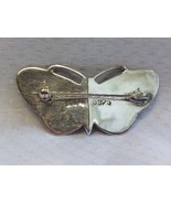 Sterling Silver Pin Butterfly Enamel Fine Jewelry 6.1g - £23.66 GBP