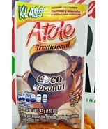 12 PACK KLASS ATOLE  TRADITIONAL COCONUT FLAVOR - £12.51 GBP