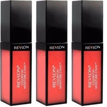 3Revlon Colorstay Moisture Stain Gloss Lip Color Shine # 025 Cannes Crush Sealed - $15.61