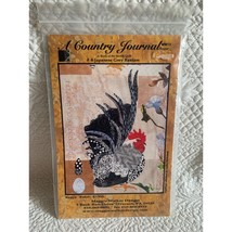Japanese Grey Bantam Chicken Quilt Block Pattern 6 by A Country Journals - $12.86