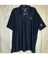Ahead Extreme AT&amp;T National Golf Polo Shirt XL Navy Embroidered Logos - $38.22 CAD