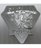 TOHO 1994 Trendmasters Godzilla Force 3D Plastic Chrome Toy Badge Vintag... - $18.87 CAD