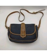 Vintage Dooney &amp; Bourke Pebbled Leather Sling Handbag Bag Purse  - $28.70