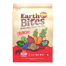 Earthborn Holistic EarthBites Crunchy Dog Treats Bison &amp; Pumpkin 1ea/2 lb - £13.36 GBP