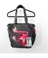 JanSport Black Red Graphic Print 13&quot; Laptop Bag Padded, Shoulder Bag NEW - $550.92 MXN