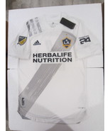 Chicharito LA Galaxy MLS 5 Star Match Slim White Home Soccer Jersey 2020... - $1,492.48 MXN