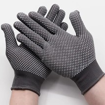 Anti-slip Wear Resistant Nylon Full Finger Gloves Garden Work Gloves For Women - £6.38 GBP