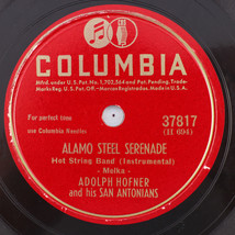 Adolph Hofner - Alamo Steel Serenade / Swing With The Music 1947 78rpm Record - £11.13 GBP
