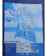 Walmart-Brand Beach Sun Shelter 9&#39;x6&#39; UV UPF 50 Blue - $219.94 MXN
