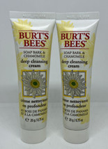 Burt&#39;s Bees - Deep Cleansing Cream Soap Bark &amp; Chamomile 0.75 oz - 2x - £6.96 GBP
