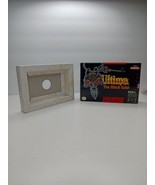 Ultima: The Black Gate Super Nintendo SNES Box Only RPG RARE  - £79.23 GBP