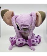 Disney Store ANGEL 15&quot; Plush Toy Lilo &amp; Stitch Stuffed Pink Alien - $367.03 MXN