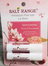 Salt Range Moisturizing Cherry/Shea Butter Himalayan Pink Salt Lip Balm:0.5oz. - $14.73