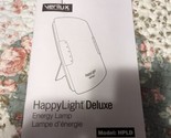 Verilux HappyLight Deluxe Energy Lamp Model: HPLD. **Manual Only** - $9.89