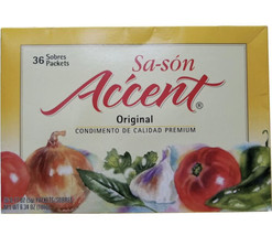 Sa-Son Accent Original 36 packets Of .17oz Sazon Sason - £15.79 GBP