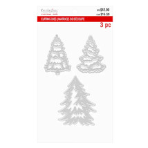 Christmas Tree Cutting Dies By Christmas New - £16.50 GBP
