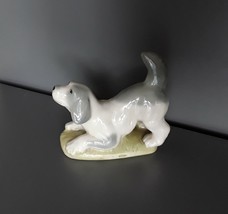 Antique Vintage Figurine playing Dog Home Decor Collectibles animals handmade - £21.19 GBP