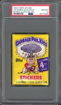 1986 OS4 Garbage Pail Kids Series 4 Wax Pack PSA 8 - PURPLE CLOUD WITHOU... - $128.65