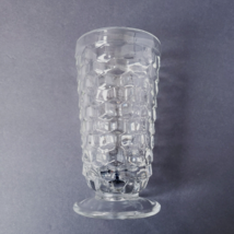 Indiana Glass Whitehall Clear 14 oz. Compote Tumbler Drinking Glass - £12.20 GBP