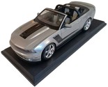 Maisto 2010 Roush 427R Ford Mustang Diecast Car 1:18 Special Edition Silver - $24.70