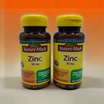 2x Zinc 30 Mg Dietary Supplement for Immune Health Antioxidant Support EXP 8/26+ - $14.54