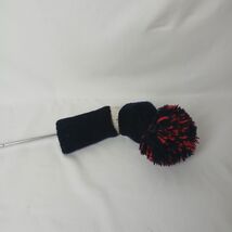 Knitted Golf Club Headcover w/ Pompom for 1 Wood Driver - $7.99