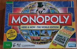 Monopoly Here &amp; Now The World Edition w/ Electronic Banking - $29.09