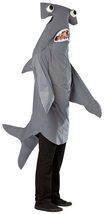 Rasta Imposta mens Hammerhead Shark Adult Sized Costumes, Grey, Standard US - £39.53 GBP
