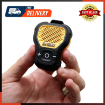 Wearable Bluetooth Speaker Magnetic Clip-On Wireless Jobsite Pro WaterRe... - $70.72