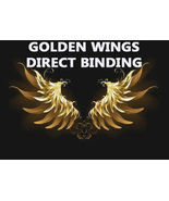 HAUNTED DIRECT BINDING GOLDEN WINGS REACH THE HIGHEST BLESSINGS WORK MAG... - £40.17 GBP