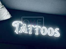 Tattoos | LED Neon Sign, Neon Sign Custom, Home Decor, Gift Neon light - £31.69 GBP+
