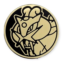 Pokemon Collectible Flip Coin: Raikou, Gold Holofoil - $4.90