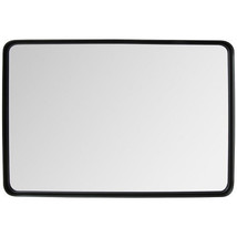 Rectangular Wall Mount Bathroom Mirror Vanity Mirror-L - Color: Black - ... - $139.49