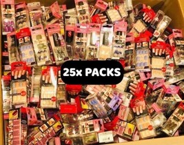 Lot of 25 NEW Kiss Nails Impress Press On Manicure Random Assortment Wholesale - £98.29 GBP