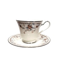 1x Noritake ADAGIO Floral Tea cup coffee cup and Saucer - £9.30 GBP