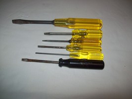 Lot of 6 Vtg BELL SYSTEM Screwdriver E D3 C C3 KS6854 E Stanley Irwin Br... - $746.16 MXN