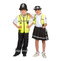 UK English Police Boy inc Helmet or Cap - Three sizes - $40.25