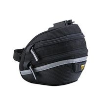 Topeak Wedge II Seat Pack - Black/Silver, Large  - $67.00